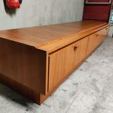 Scandinavian vintage teak row