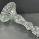 Molded glass candle holder trendy 22.5 cm