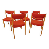 Chaises vintage style scandinave