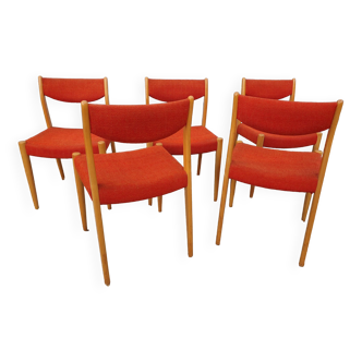 Chaises vintage style scandinave