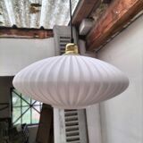 Vintage glass pendant light