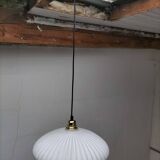 Vintage glass pendant light