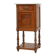 Art Deco Nightstand in Oak with Carrara Marble Top, France 1930s