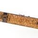 Wall lamp, postmodernism brutalism, hammered copper, Poland, 1970s