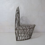 Wired metal shelf