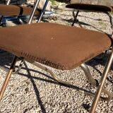 Set of 6 folding chairs framar 70s