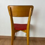 Red vintage chair