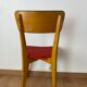 Chaise vintage rouge