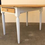 Renovated shuttered table