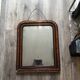 Wooden mirror in Louis Philippe style