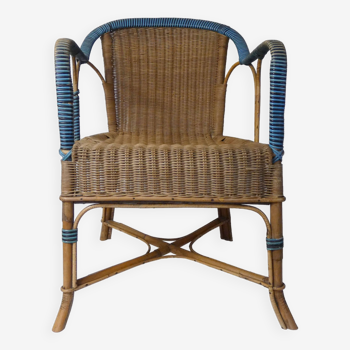 Adult rattan armchair