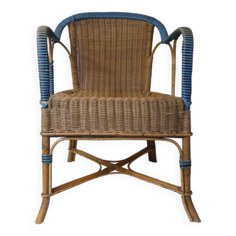 Adult rattan armchair