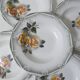 Digoin sarreguemines 7 deep plates odile