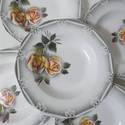 Digoin sarreguemines 7 assiettes creuses odile