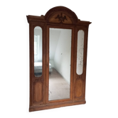 Old and large 3-door wardrobe