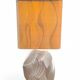Rare limestone lamp Maison Brusson circa 1990