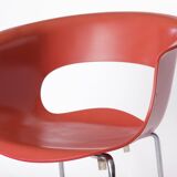 Set of 4 SCAB Design “Miss B” Chairs – Italian Stackable Chairs, 1990s