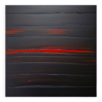 Abstract painting table