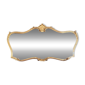 Grand miroir rocaille