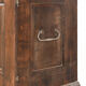 Travel cabinet on its base