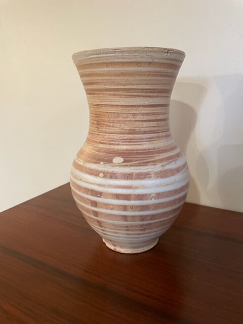 Vase accolay ceramic 1960