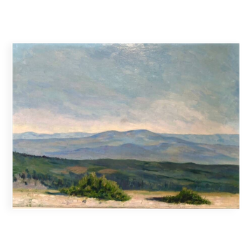 Oil painting landscape