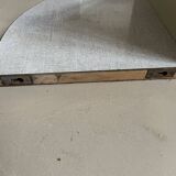 Set of 2 Formica corner shelves