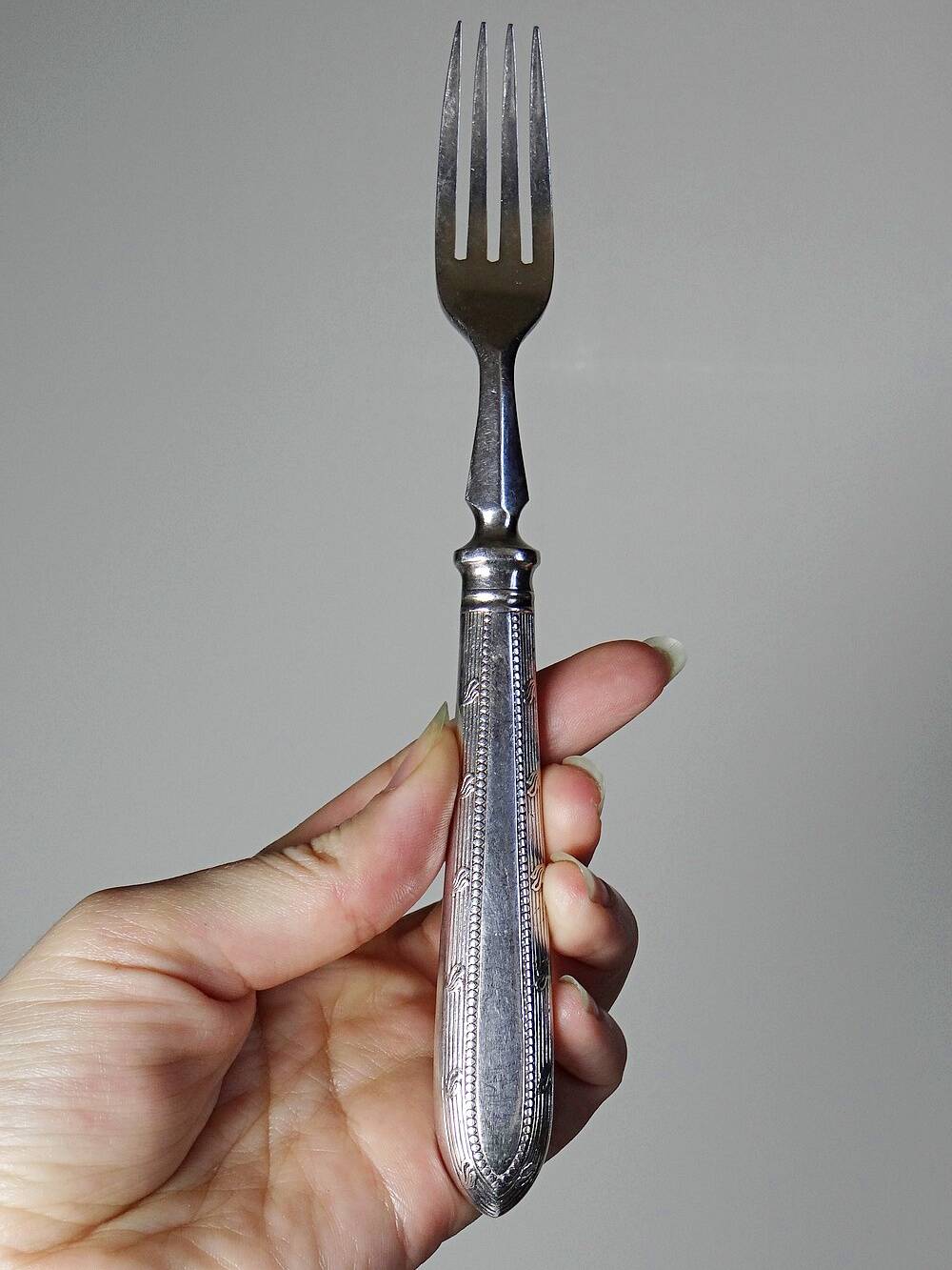 Antique Mappin & Webb silver plated dessert or dessert forks