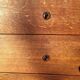 Louis-Philippe 19th century solid oak chest of 4 drawers