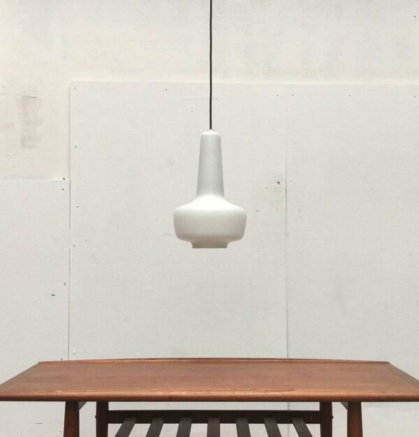 Suspension en verre Kreta par Jacob E. Bang pour Fog & Mørup et Holmegaard, années 1960