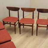 Set of six rosewood chairs, Danish design, 1970s, manufacturer: Skovby Møbe