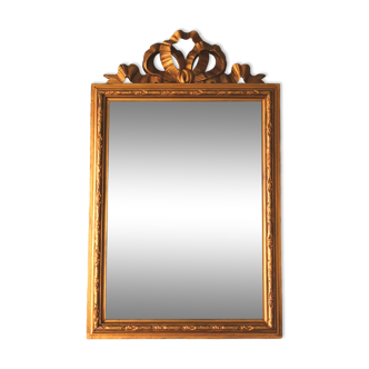 Mirror with, Louis XVI pediment