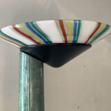Italian floor lamp in Memphis style from the 70s-80s.