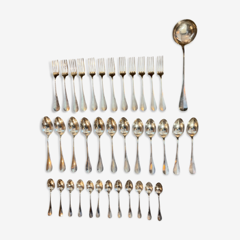 Old housewife, silver metal, 37 pieces. N°3