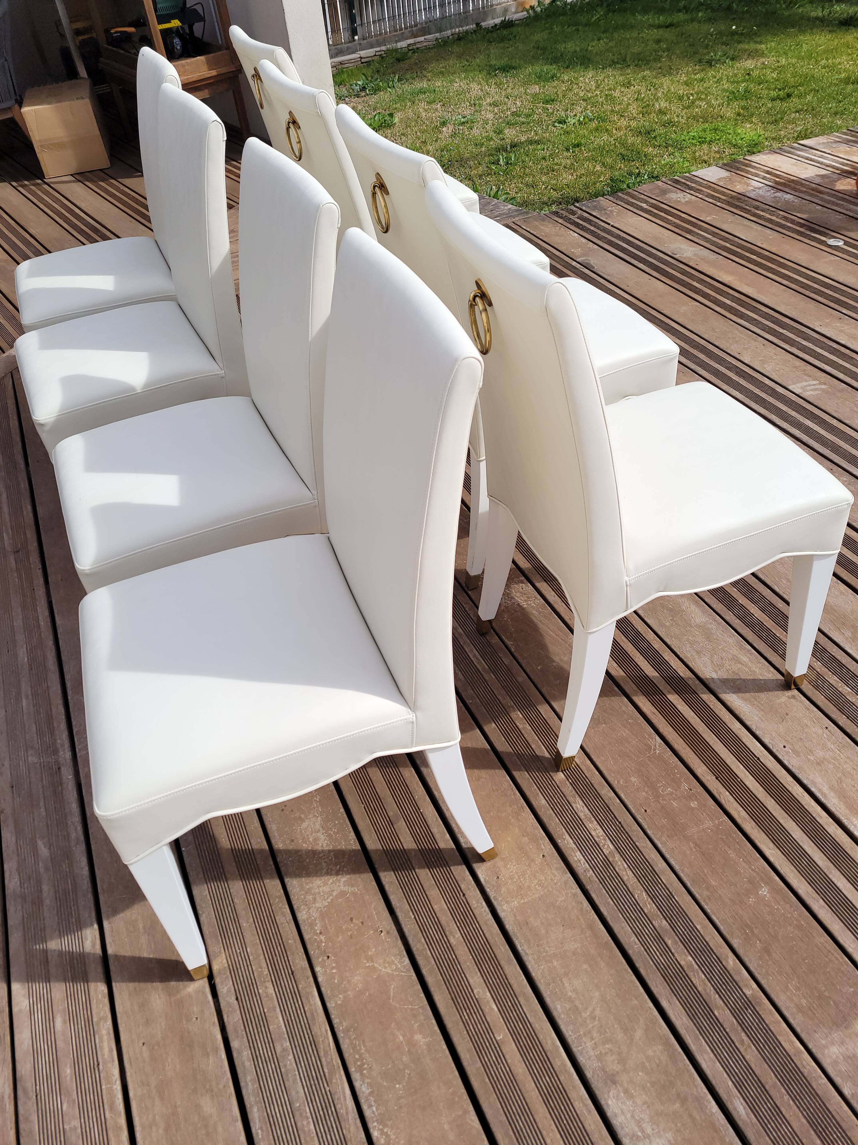 Set of iconic chairs from the "Café Marly de Paris" ARTELANO