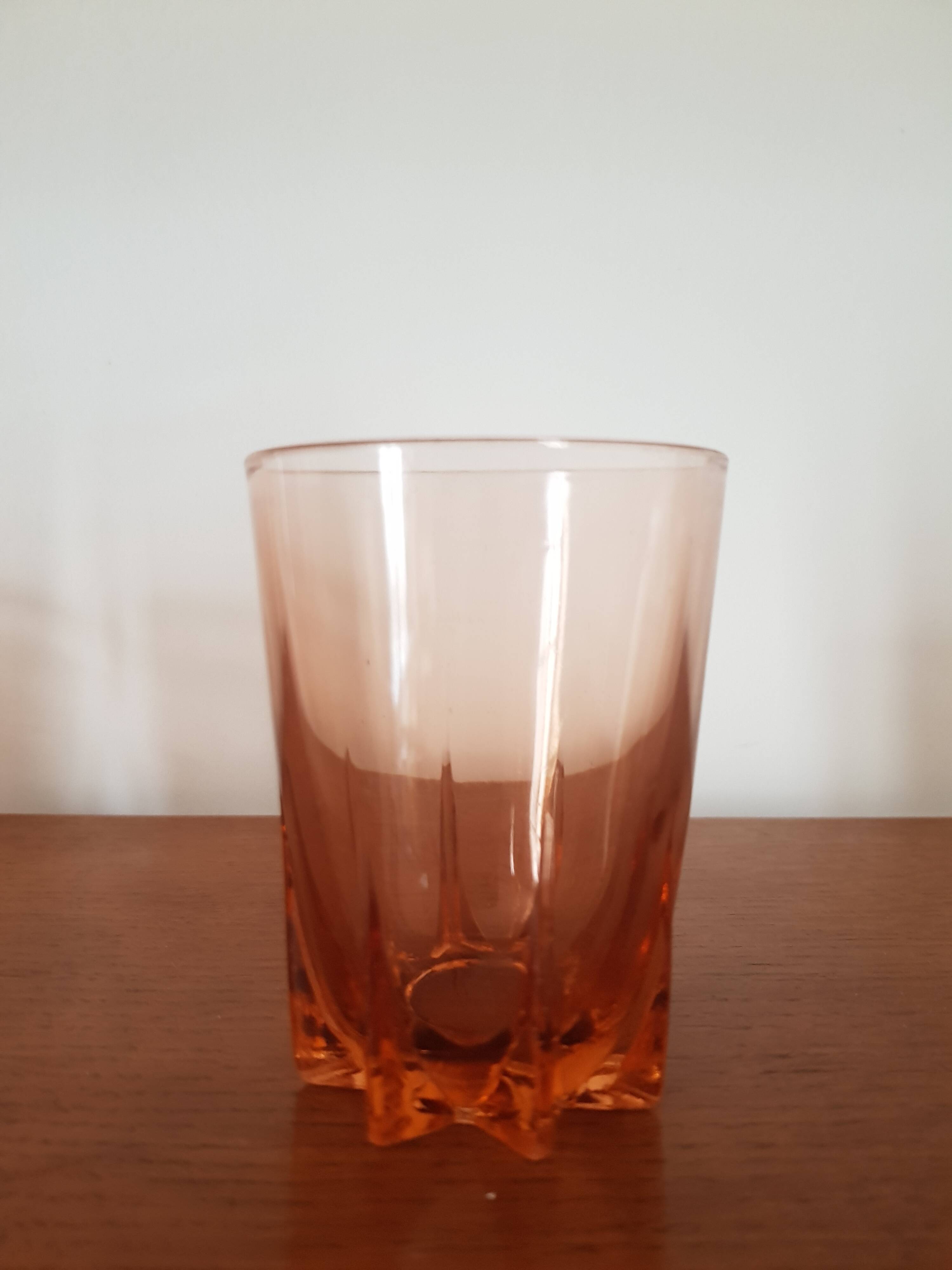 Set of 6 water glasses