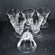 Set of 6 Saint-Louis flat-ribbed cut crystal goblet wine glasses? close Talleyrand 8.5cm