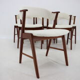 6 chairs in sheepskin fabric upholstery denmark