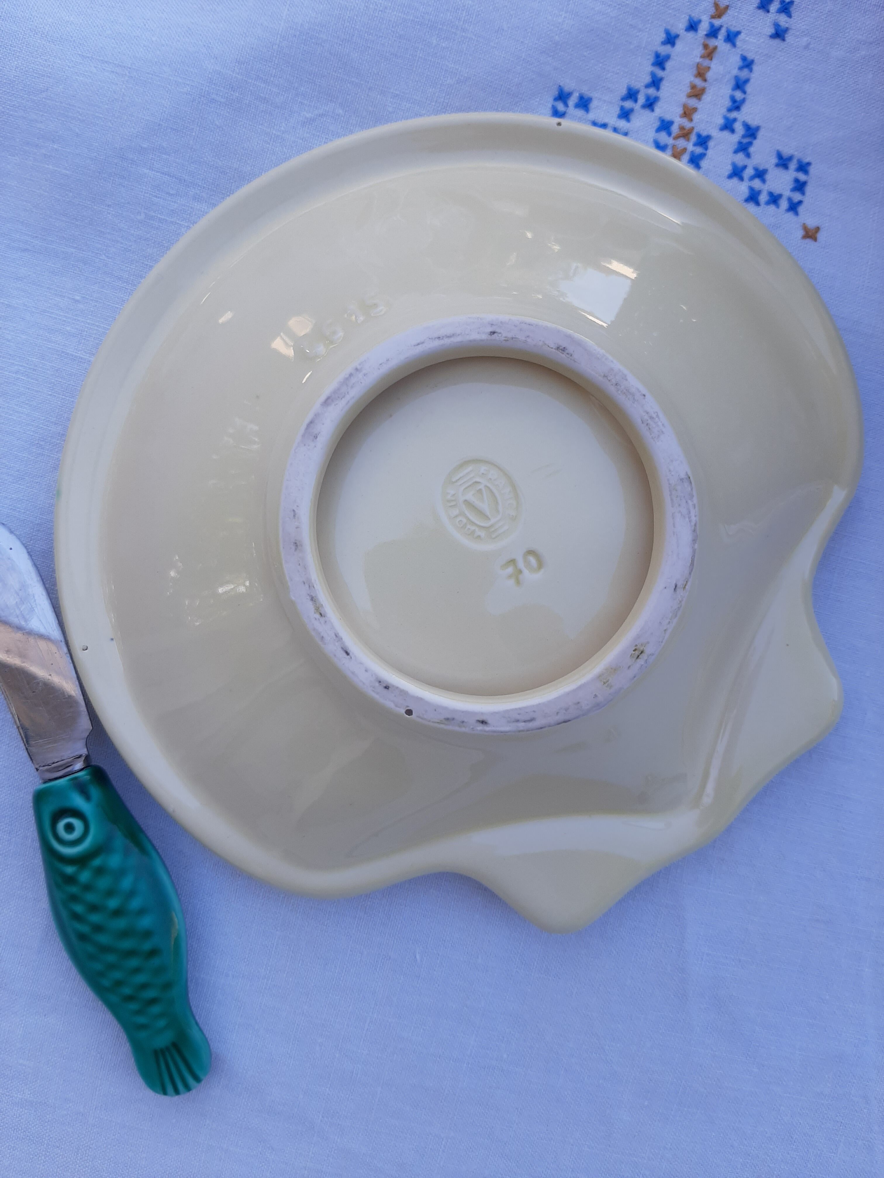 Butter shell st jacques verceram vintage
