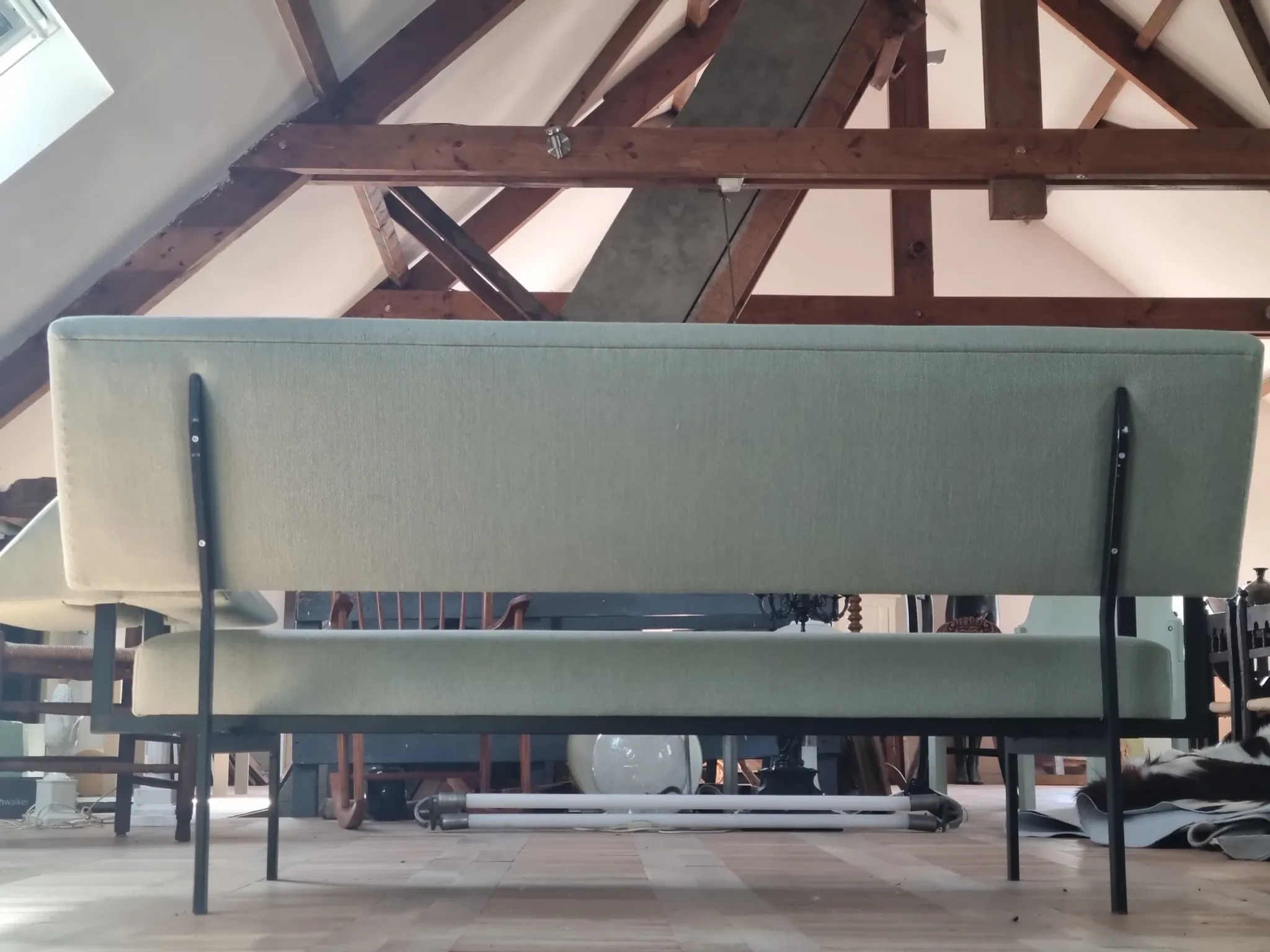 Dutch mid-century modern daybed / sofa, Netherlands, 1960s