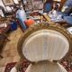 Louis XVI Style Ensemble Salon - Basket Sofa & Pair of Armchairs