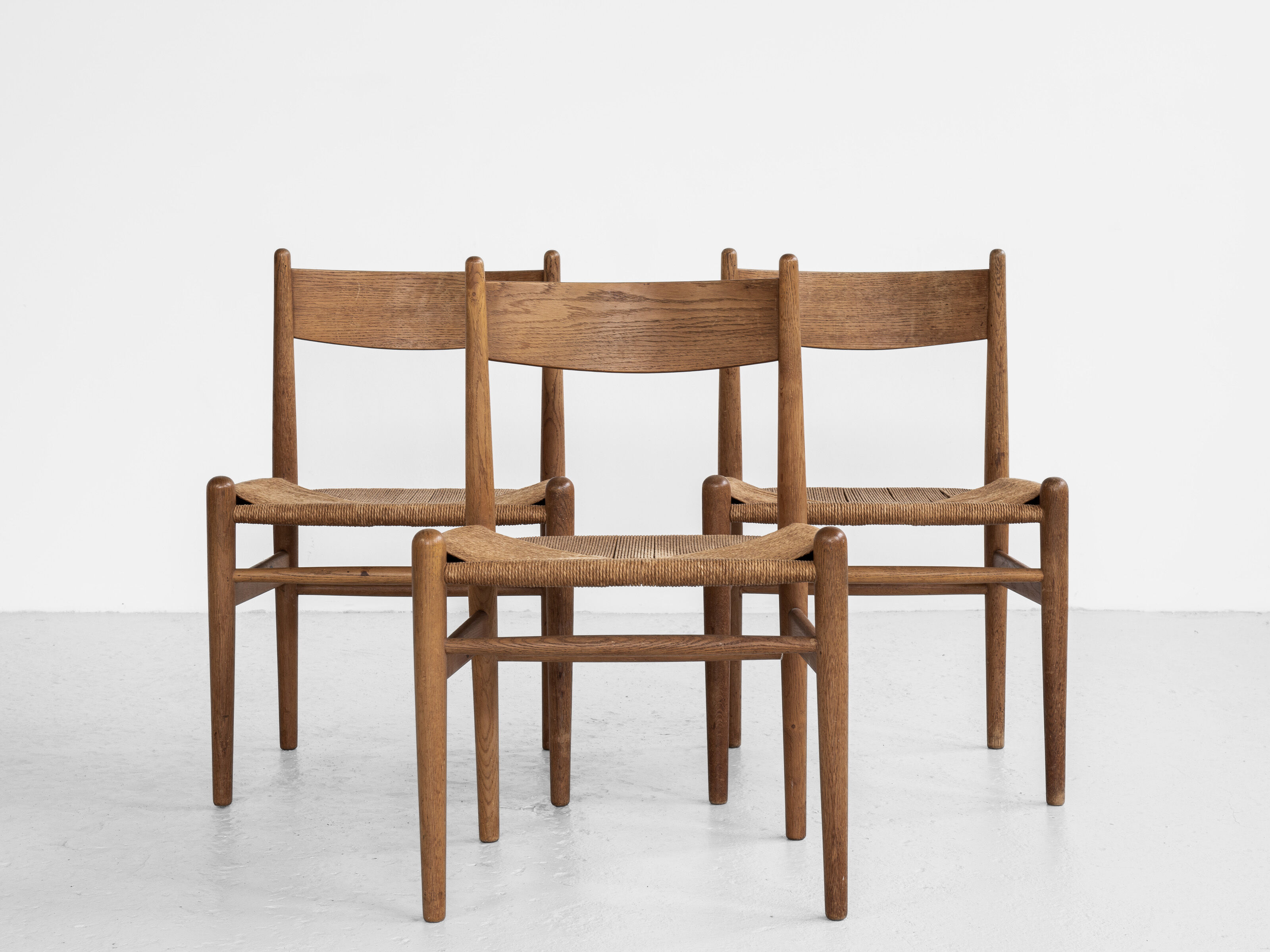 Midcentury Danish CH36 chair in oak by Hans Wegner for Carl Hansen & Søn