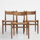Midcentury Danish CH36 chair in oak by Hans Wegner for Carl Hansen & Søn