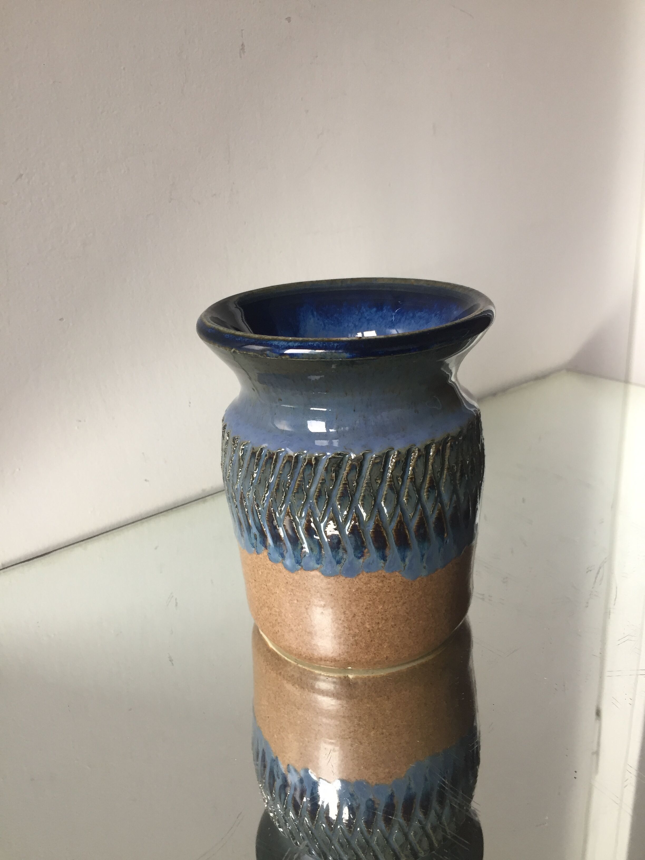 Stoneware Vase By Arne Måryd Signed Sweden Midcentury