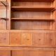 Vintage haberdashery grocery cabinet old shop interior, 1950s