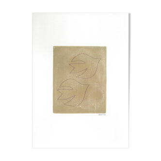 Illustration on paper • M471 • signed Eawy