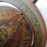 Rotating world map vintage