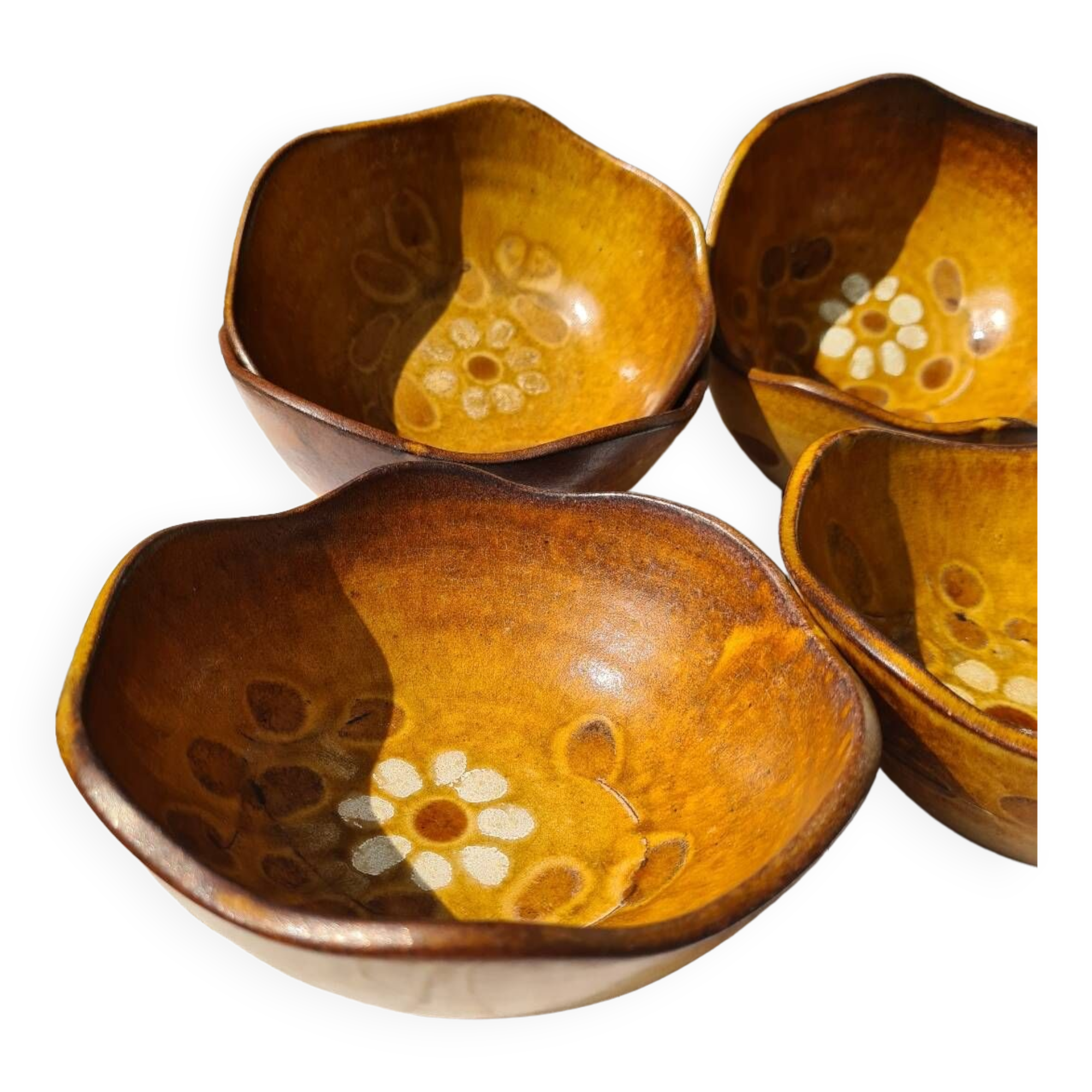 Six ramekins La Roue Vallauris