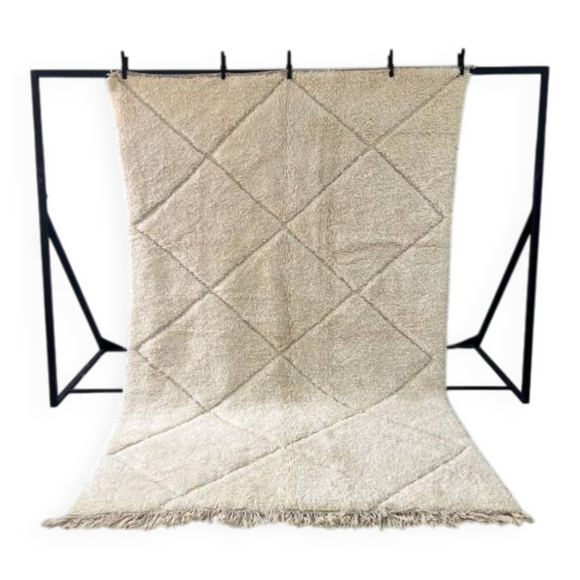 Beni Ouarain Berber handmade rug - 20
