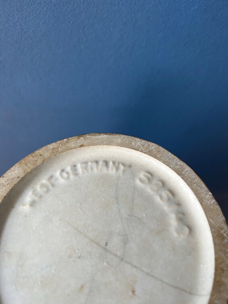 Colored ceramic vase